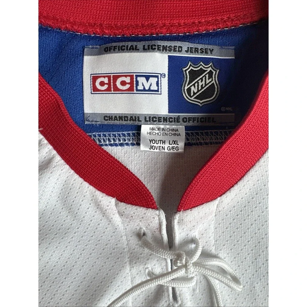 New York Rangers Callahan #43 White Jersey Official Licensed Youth XL vintage